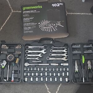 Greenworks 102-Piece Mechanics Tool Set